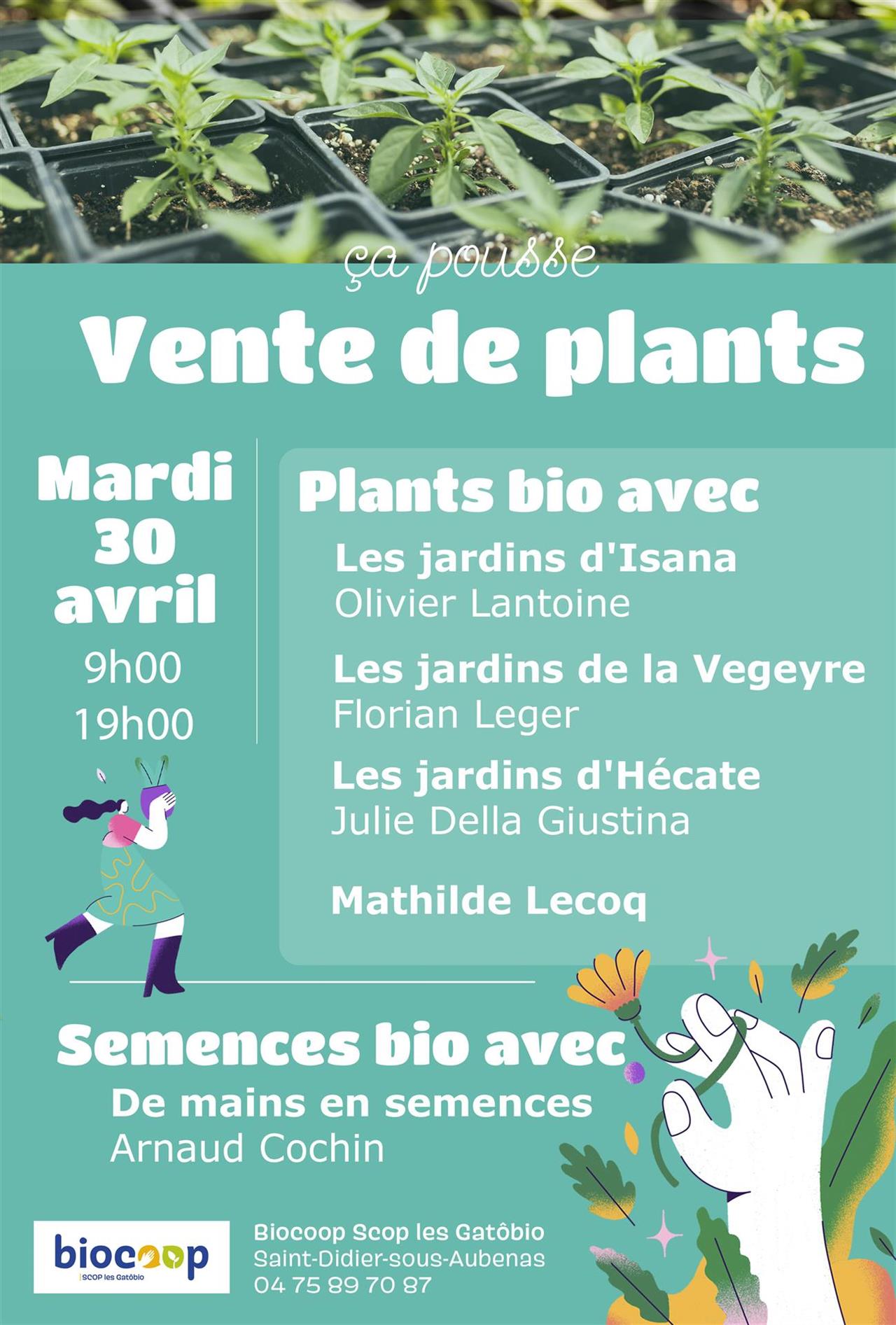 VENTE DE PLANTS 2024